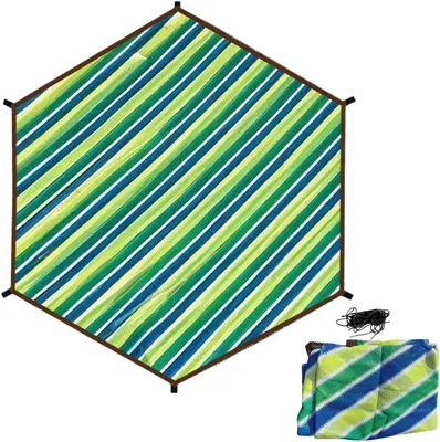 Productafbeelding van Trampolinehoes - Trampoline afdekhoes - Trampoline beschermen - Waterdicht UV-bestendig - 45 m en 6 m - Groen