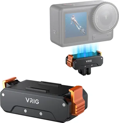 Obrázek produktu pro Magnetický rychloupínací adaptér pro sportovní kamery, magnetická kovová prodlužovací základna, náhrada za DJI OSMO Action 5 Pro/4/3