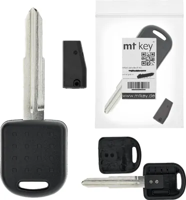 Produktbild von MT-KEY Auto Zünd Schlüssel Rohling SZ11R + ID65 Transponder Wegfahrsperre kompatibel mit Suzuki Alto VI Ha 02-08 Alto VII Gf 08-11 Wagon R Mh23S 07-10 Ignis FH 00-06