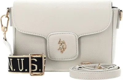 Produktbild von U.S. POLO ASSN. Umhängetasche New Mansion Flap Crossbody Bag Cream White creme