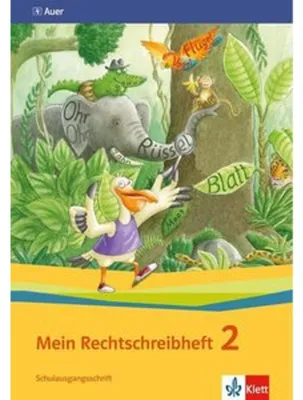Obrázok produktu pre Sicher richtig schreiben - Mein Rechtschreibheft. Arbeitsheft 2. Schuljahr Schulausgangsschrift