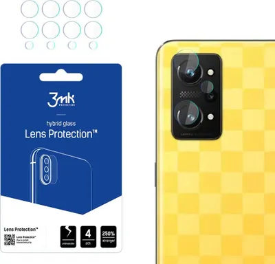 Produktbild von 3mk Hybridglas Lens Protection für Realme Q5 Pro Kamera Objektiv Kameralinse 0,16mm 6H (4 Stück)
