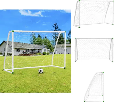 Obrázek produktu pro Izrielar fotbalová branka pro děti 180 x 120 x 80 cm – zahradní branka, rychlá montáž, ideální pro zahradu a park