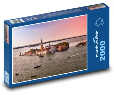 Zdjęcie produktu dla Puzzle 2000 Miasto na wyspie - Wenecja - martinpuzzle