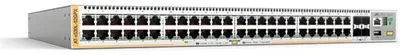 Image de Allied Telesis AT x530L-52GPX - Commutateur - L3 - géré - 48 x 10/100/1000 (PoE+) + 4 x 1 Gigabit/10 Gigabit SFP+ (Uplink) - montable en rack - PoE+ (740 W)