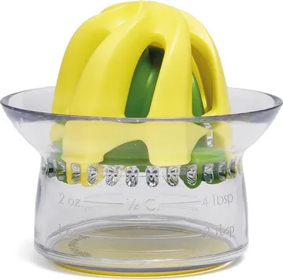 Immagine prodotto di Chef'N Juicester - Mini spremiagrumi 2 in 1, raccoglie semi, succo e polpa