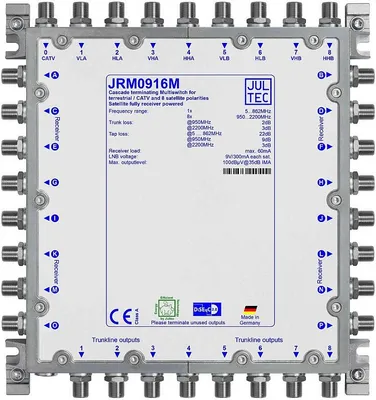 Produktbild von Jultec JRM0916M Multischalter ohne Netzteil (kaskadierbar)