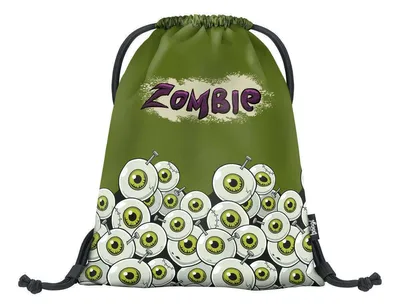 Produktbild von BAAGL Turnbeutel Zombie