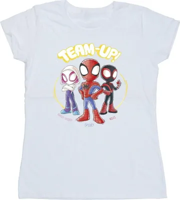 Produktbild von Marvel - "Spidey And His Amazing Friends" T-Shirt für Damen BI39893 (M) (Grau)