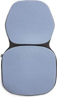 Produktbild von Sedus se spot Wechselpolster Sitz Lehne Stoff Step graublau 820 mm