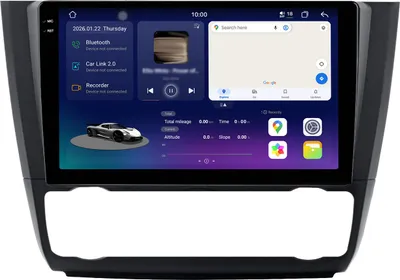 Produktbild von 2k Display Android Radio 128GB für BMW 1er E81 E82 E87 E88 2004–2013 Carplay Android Auto Navi 4G LTE Bluetooth DAB+ Rückfahrkamera Lenkradsteuerung