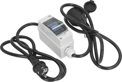 Immagine prodotto di Misuratore digitale mobile di elettricità IP65 Impermeabile portatile con schermo LCD Monitor del consumo di elettricità 16A