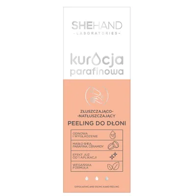 Obrázek produktu pro Shehand Kuracja Parafinowa złuszczająco-natłuszczający peeling do dłoni, 75g