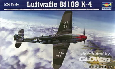 Produktbild von Trumpeter Messerschmitt Bf109 K-4 1:24, 02418