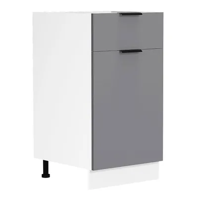 Produktbild von VCM Küchenschrank | Maße ca. H. 82 x B. 40 x T. 46 cm | Unterschrank mit einer Drehtüre und einer Schublade | Küchenmöbel - Fasola