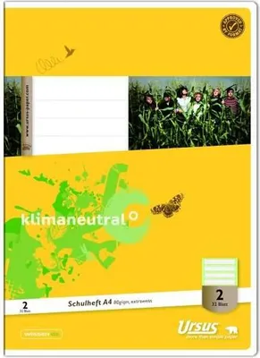 Produktbild von Schulheft A4 Lineatur 2 32 Blatt