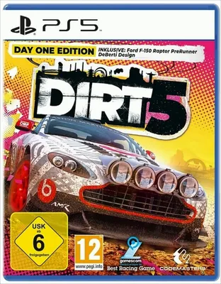 Produktbild von GAME Dirt 5, PlayStation 5, Multiplayer-Modus, E (Jeder)