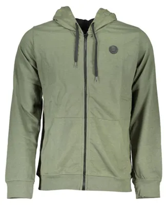 Produktbild von GIAN MARCO VENTURI Herren LANGARM-KAPUZENSWEATSHIRT Grün AU00794RODOLFO_5530D92_VERDEMILIT : Größe - M Größe: M
