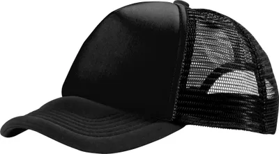 Image de Bullet Trucker 5 Panel Cap PF978 (Taille unique) (Noir)