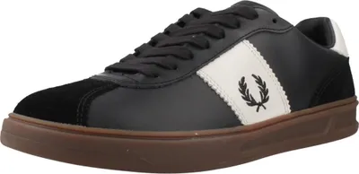 Produktbild von FRED PERRY B4 LEATHER SUEDE Schwarz
