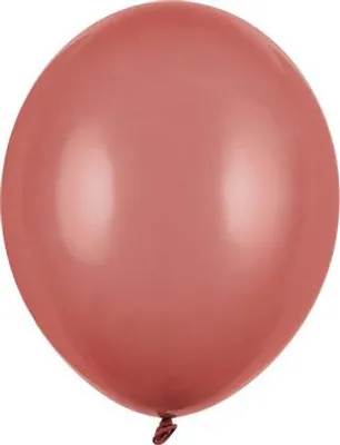 Produktbild von Strong Balloons 12 cm, Pastell Burgundy (1 Packung / 100 Stück)