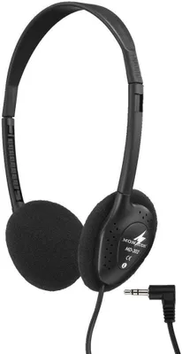 Produktbild von Monacor MD-302, Kabelgebunden, 20 - 20000 Hz, Musik, 50 g, Kopfhörer, Schwarz