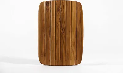 Produktbild von TEAKHAUS 409, Rechteckig, Holz, Holz, Broterzeugnisse, Muster, 406 mm