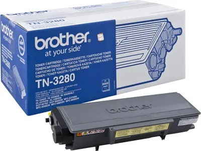Zdjęcie produktu dla Brother Toner TN-3280 - Schwarz - Kapazitt: 8.000 Seiten (TN3280)