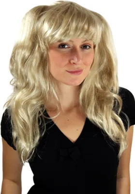 Produktbild von WIG ME UP Perücke, blond, Zöpfe, glatte Haare, PWY-12-K220