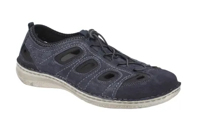 Produktbild von Josef Seibel ANVERS 92 Herrenschuhe - bequeme Slipper - Halbschuhe blau NEU