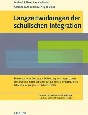 Produktbild von Haeberlin, U: Langzeitwirkungen der schulischen Integration