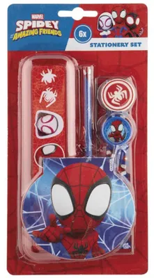 Produktbild von Spiderman Spidey Friends Schreibset 6-teilig
