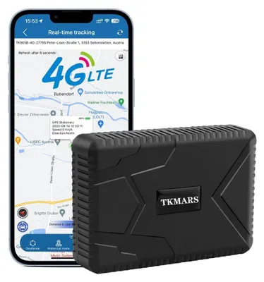 Image de Localisateur GPS 4G pour voiture, sans abonnement, avec aimant