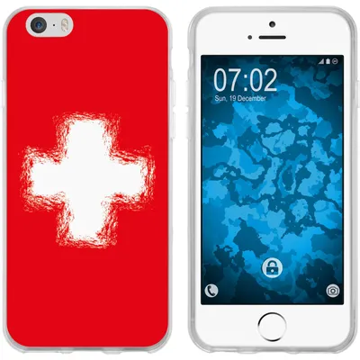 Produktbild von PhoneNatic Case kompatibel mit Apple iPhone 6s / 6 Silikon-Hülle WM Schweiz M10