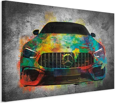 Obrázok produktu pre Obraz z netkaného plátna - Na začiatku (1 diel) Široký 90x60 cm Streetart i-A-0167-b-a