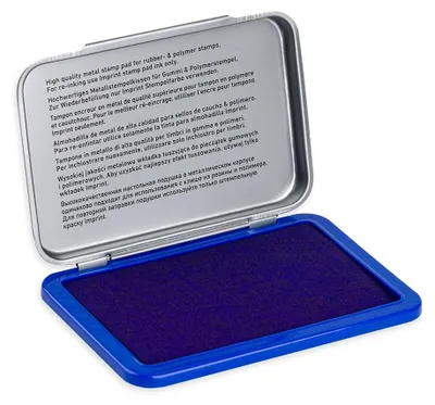 Immagine prodotto di TRODAT - Cuscinetto per timbri 9071m metallo 9x5cm blu | 1 pezzo