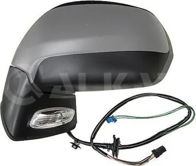 Produktbild von ALKAR 6161858 Außenspiegel Seitenspiegel Links für CITROËN C4 Grand Picasso I (UA) Beheizt Konvex Genarbt Elektrisch