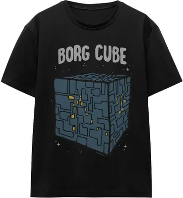 Productafbeelding van Star Trek - "The Tritanium" T-shirt voor heren/dames, uni model, TV16281 (XL) (zwart)