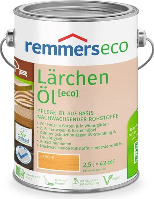 Produktbild von Remmers Lärchen-Öl [eco] 2,5 l, Holzpflegeöl