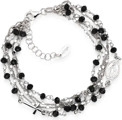 Produktbild von Armbanden   Mit Perlen Amen Silber   Kollektion Rosari - frau