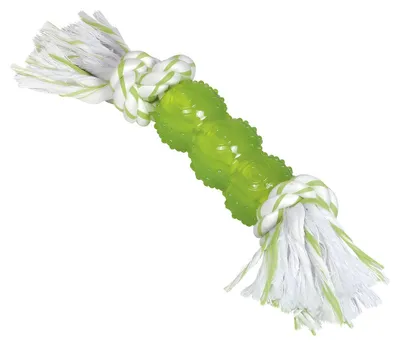 Produktbild von Nobby 59986, Hund, Seil, Grün, Weiß, Thermoplastischer Gummi (TPR), 260 mm