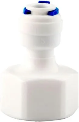 Wasserfilter Schnelle Verbindung 1/2" - 1/4" Schlauch für Wasserreinigungsfilter - Umkehrosmose - Hauswasserfilterung