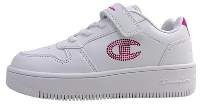 Immagine prodotto di Champion RD18, scarpe da ginnastica basse per bambine, colore bianco, ideali per il tempo libero