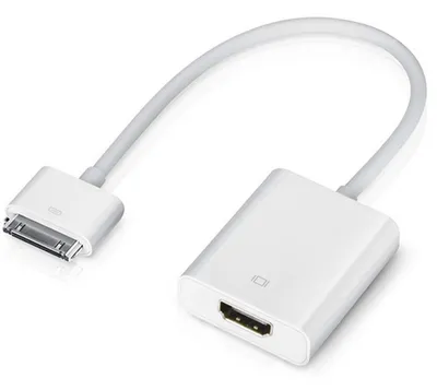 Produktbild von adapter 30pin DOCK (tata) - HDMI (mama), do iPhone 4/4S, HOPE R