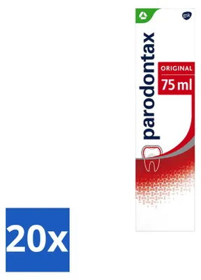 Produktbild von 20 x Parodontax Original Tandpasta - 75 ml - Vorteilspackung - 20 Stücke