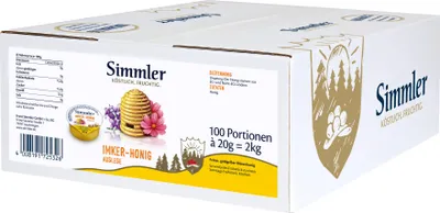 Produktbild von Simmler Imker-Honig Auslese 100x20g