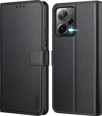 Obrázok produktu pre Puzdro na mobilný telefón Xiaomi Redmi Note 12 5G Poco X5 5G Leather Flip Cover Black