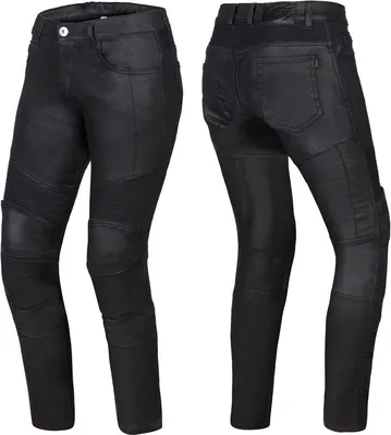Produktbild von Motorradhose | OZONE ROXY | Belüftet Motorrad Lederhose mit Protektoren Racing Biker Damen W30L28