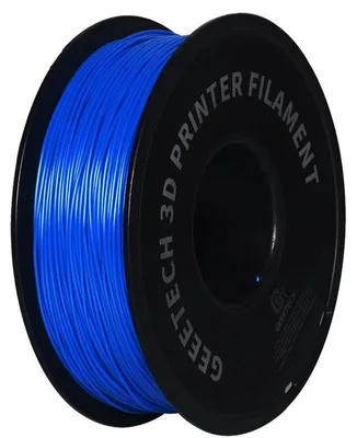 Obrázok produktu pre Filament pre 3D tlačiarne – PETG 1,75 mm – cievka 1 kg – vákuovo balené – balenie 1 cievka – modrá