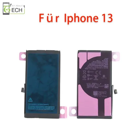Produktbild von Ersatz Akku für iPhone 13 inkl. Kleber 3227mAh Accu Batterie Battery